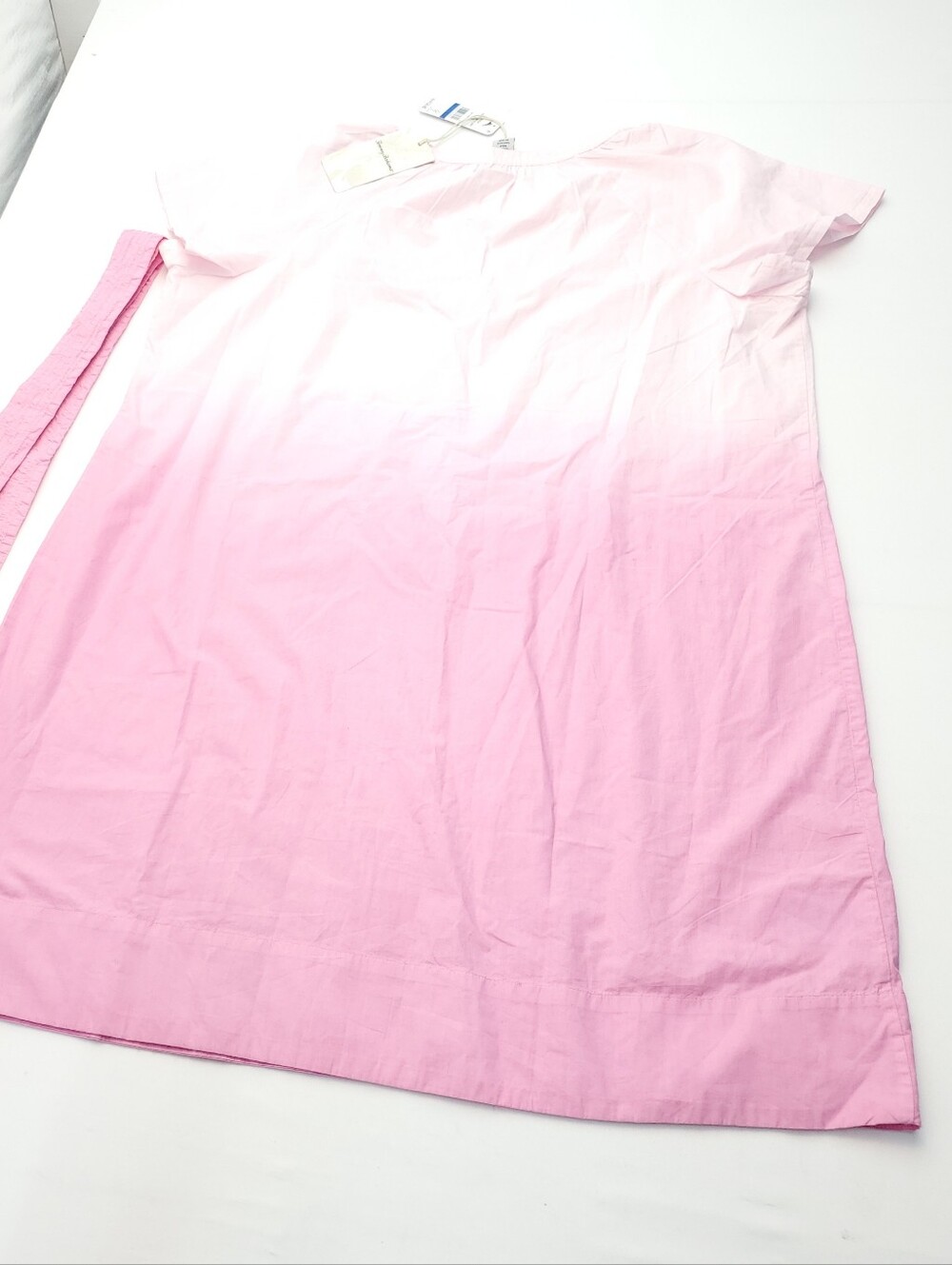 NWT Tommy Bahama Sunray Ombre Pink Short Sleeve Dress Size XL Resortwear Travel - Picture 10 of 12